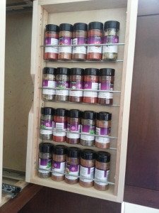 Vertical Spice Racks